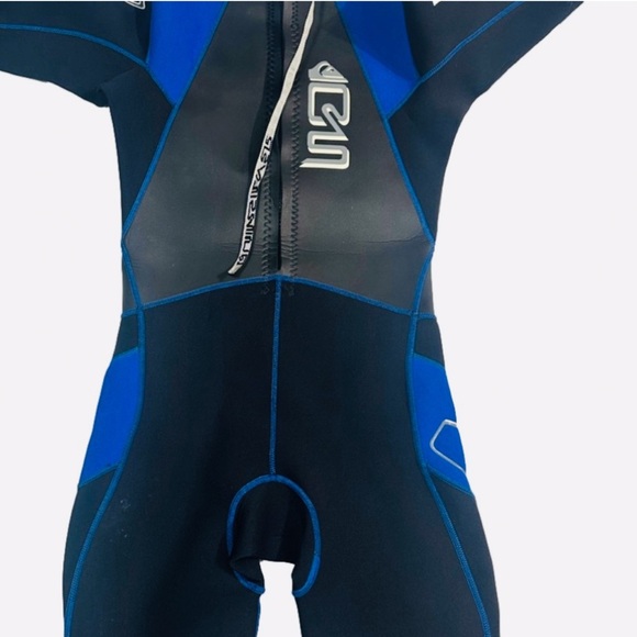 Quiksilver Unisex Youth Short Sleeve Wetsuit Medium Surf Swim Beach Summer Vacay - Picture 2 of 7